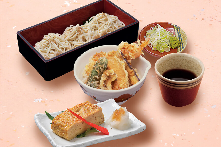 ミニ天丼セット